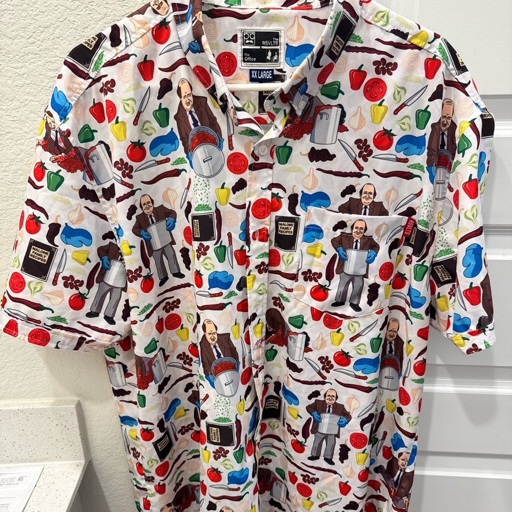 XXL Office RSVLT shirt, bought too big, never worn without tags